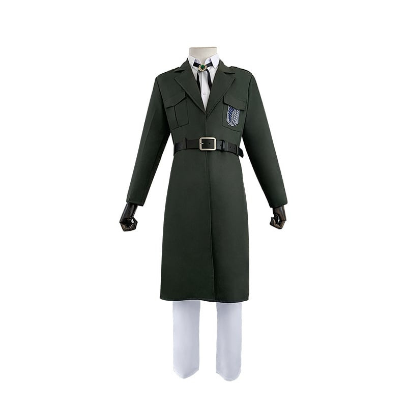 Attack On Titan Eren Jaeger Scout Regiment Cosplay Costume