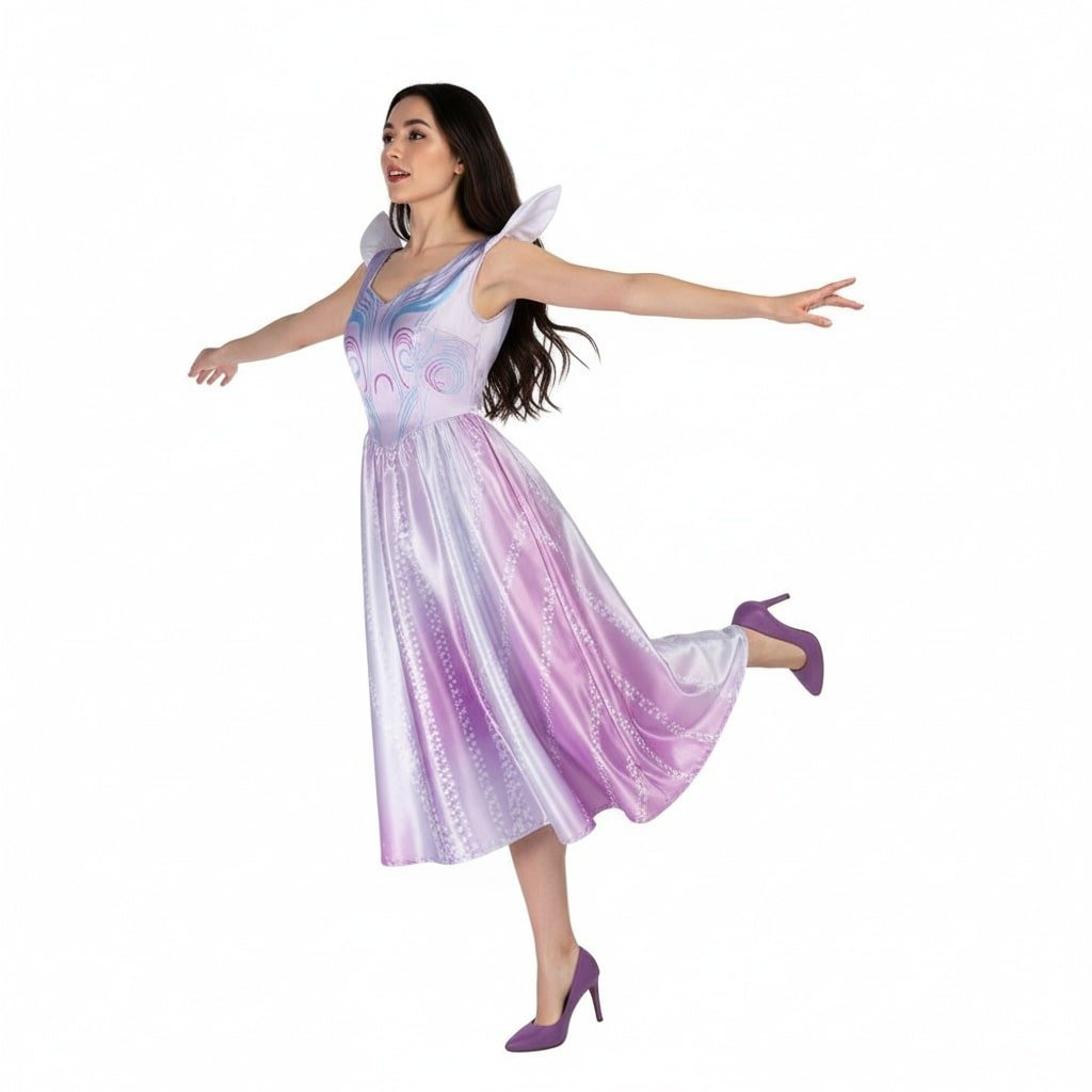 Wicked Glinda The Good Witch Costume - Purple Dress Glinda Witch Cosplay