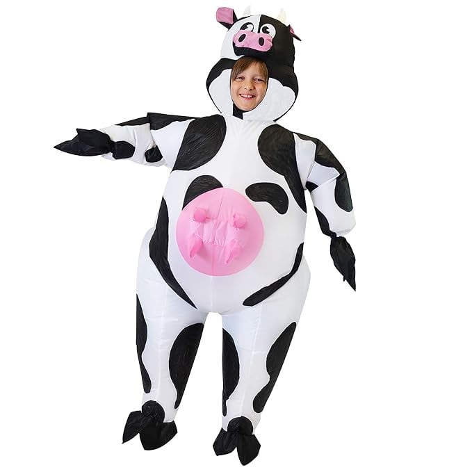 Kids Cow Inflatable Costume - Cow Cosplay