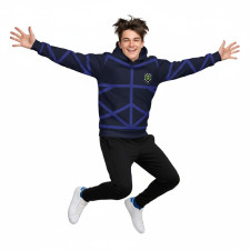 Blue Lock Training Uniform Costume - Blue Hoodie Blue Lock Cosplay