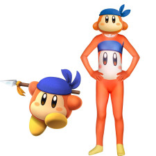 Bandana Waddle Dee From Kirby Lycra Cosplay Costume