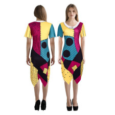 The Nightmare Before Christmas Sally Costume - Dress Sally Cosplay