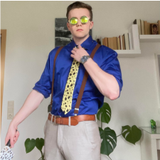 Jujutsu Kaisen Kento Nanami Tie - Kento Nanami Cosplay Costume