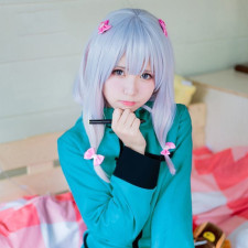 Eromanga Sensei Izumi Sagiri Wig - Izumi Sagiri Cosplay Costume Wig Prop