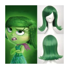 Inside Out Disgust Wig - Disgust Cosplay Costume Wig Prop