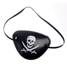 Halloween Pirate Eye Patch Mask Costume