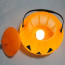 Halloween Plastic Pumpkin Lantern Light Candy Bag