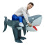 Inflatable Shark Riding Costume