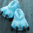 Light Blue Monster Feet Slippers Prop - Light Blue Monster Costume Cosplay Prop
