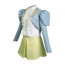 Poor Things Bella Baxter Costume - Blue Jacket Yellow Skirt Set Bella Baxter Cosplay