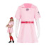 A League of Their Own Dottie Hinson Costume - Pink Dress Hat Socks Set Dottie Hinson Cosplay