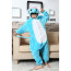 Kids Blue Elephant Costume - Onesie Jumpsuit Blue Elephant Cosplay