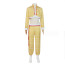 Street Fighter 6 Jamie Costume - Yellow Shirt Pants Set Street Fighter Jamie Cosplay