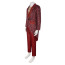 The Mask Jim Carrey Costume - Red Tailcoat Suit Jim Carrey Cosplay