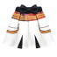Girls K-Pop Demon Hunters Zoey Costume - Black White Gold Shirt Skirt Set Stage Outfit Zoey Cosplay