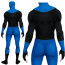 Invincible Omni-Mark Markus Sebastian Grayson Costume - Blue Black Bodysuit Mask Omni-Mark Cosplay