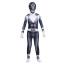 Mighty Morphin Power Rangers Black Ranger Costume - Bodysuit Mask Set Black Ranger Cosplay