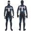 Venom Blue Symbiote Suit Costume - Bodysuit Mask Set Blue Symbiote Suit Cosplay