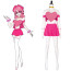 Villainous Miss Heed Costume - Pink Top Skirt Miss Heed Cosplay