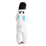 Kids White Blue Rabbit Costume - Onesie Jumpsuit Blue Rabbit Cosplay
