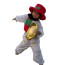 Kids Snowman Costume - Full Set Red Hat Snowman Cosplay