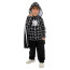 Boys Black Spider-Man Costume - Boys Black Spiderman Hoodie Cape Cosplay
