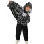 Boys Black Spider-Man Costume - Boys Black Spiderman Hoodie Cape Cosplay
