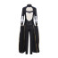 X-Men Storm Costume - Black And White Bodysuit Cloak Storm Cosplay