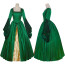 Tudor Period Queen Costume - Green Dress Tudor Queen Cosplay