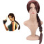 Tomb Raider Lara Croft Wig - Long Brown Braided Wig Hair Lara Croft Cosplay Costume