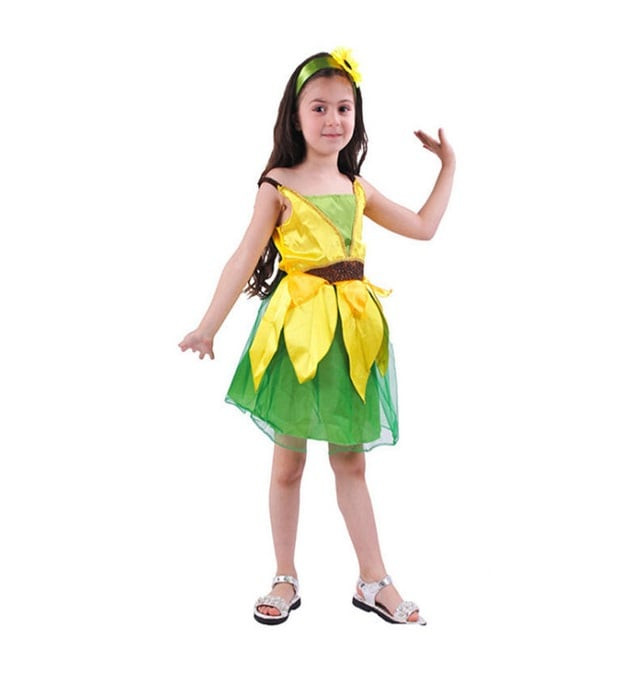 Girls Snowflower Costume Dress
