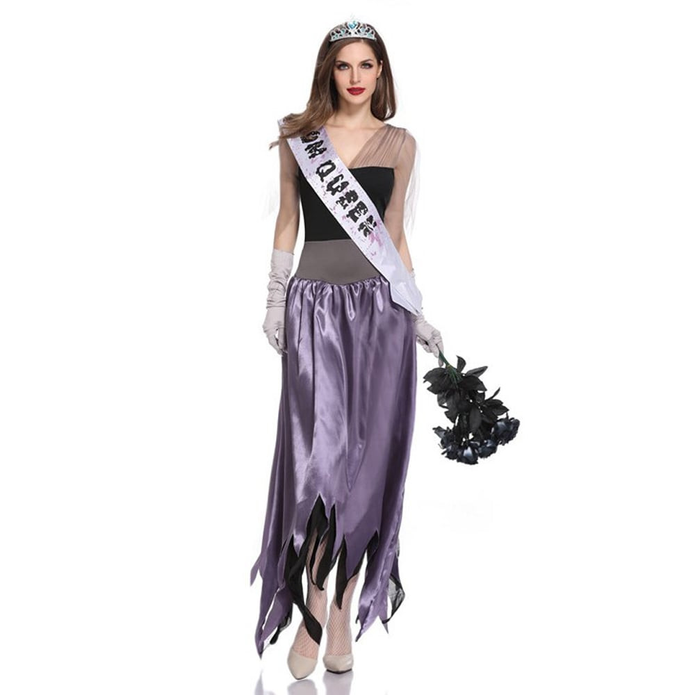 Women's Ghost Beauty Pageant Costume
