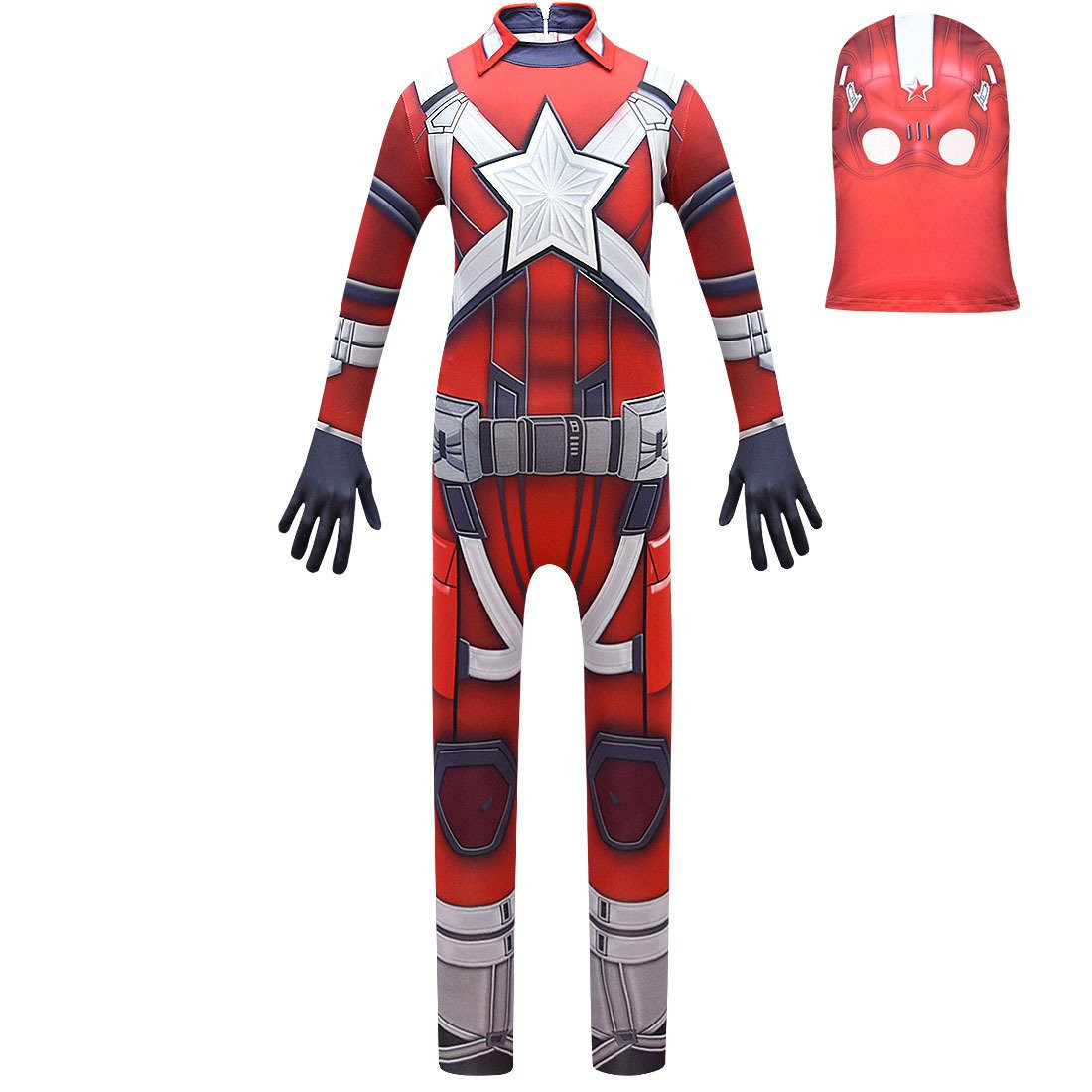 Red Guardian Cosplay Costume