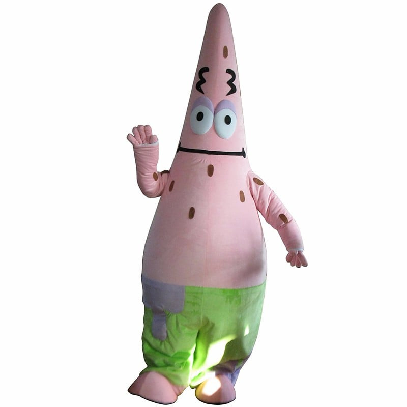 Giant Patrick Star Starfish Spongebob Mascot Costume