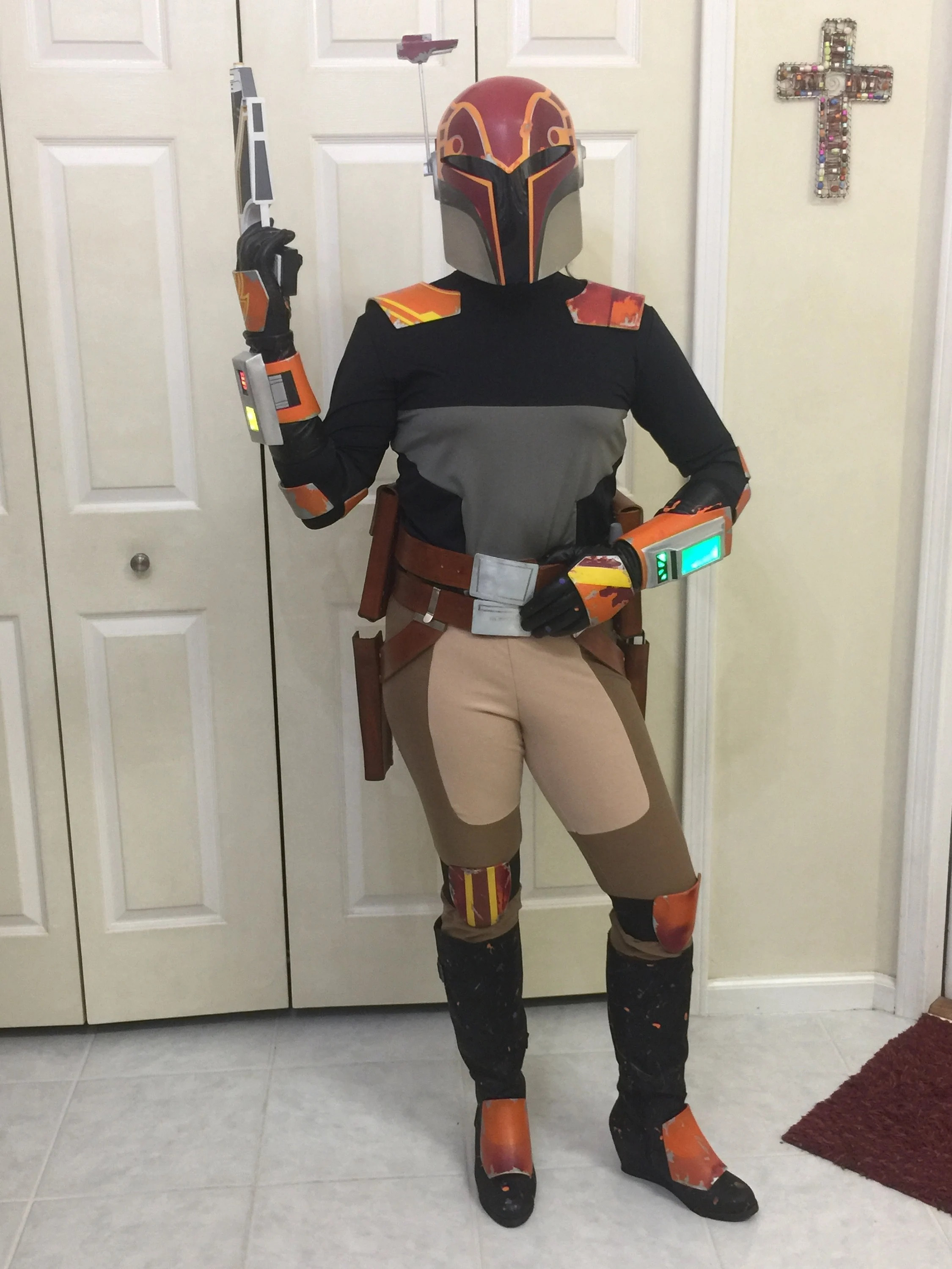 Star Wars Rebels Sabine Wren Helmet  - Sabine Wren Cosplay Costume Helmet