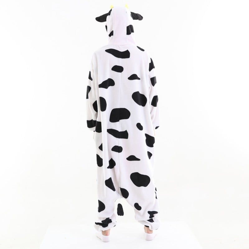 Kids Holstein Cow Costume - Onesie Jumpsuit Holstein Cow Cosplay