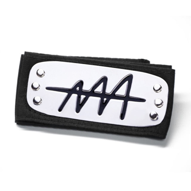 Akatsuki Kusagakure Hidden Grass Village Headband From Naruto Cosplay Costume Prop