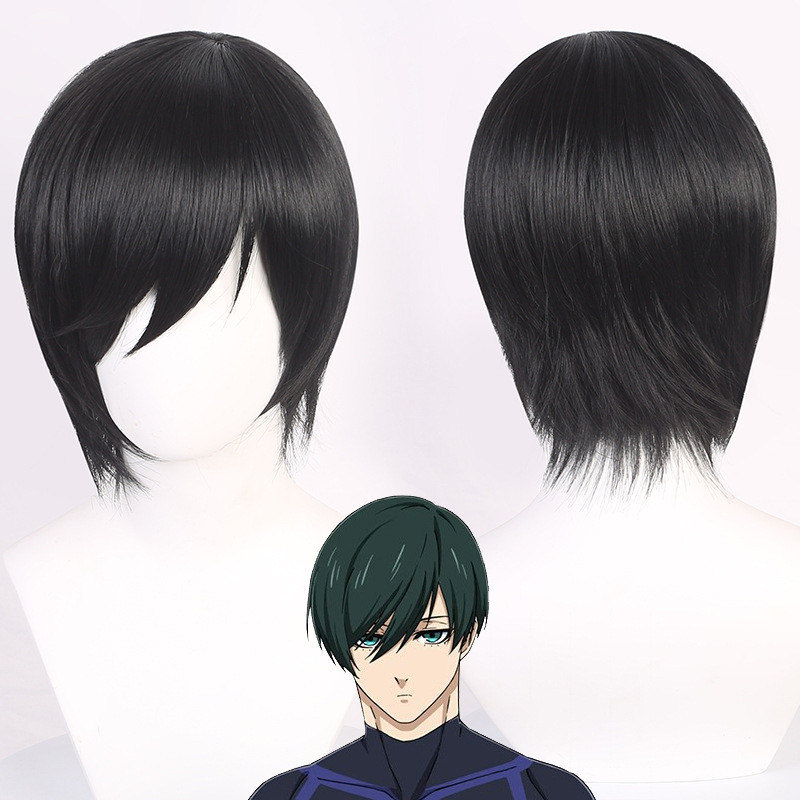 Blue Lock Rin Itoshi Wig - Rin Itoshi Costume Wig Prop