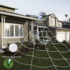 Spider Web Halloween Decoration Set