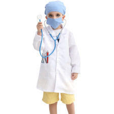 Kids Doctor Costume - White Coat Doctor Cosplay