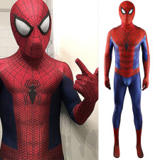 The Amazing Spider-Man Spider-Man Classic Suit Costume - Bodysuit Spider-Man Classic Suit Cosplay