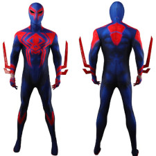 Spider Man Across The Spider Verse Spider Man 2099 Costume - Deluxe Spider Man 2099 Cosplay