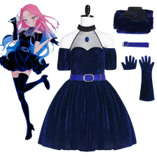 Alien Stage Mizi Costume - Dark Blue Dress Mizi Costume