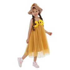 Girls Wizard of Oz Scarecrow Costume - Dress Hat Scarecrow Cosplay