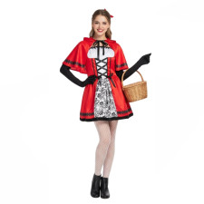 Sexy Little Red Riding Hood Costume - Red Dress Red Riding Hood Cosplay