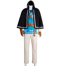 Link Legend of Zelda Breath of the Wild Cosplay Costume