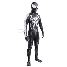 Spider-Man: Across the Spider-Verse Spider-Man 2099 Symbiote Costume - Black and White Bodysuit Spider-Man 2099 Symbiote Cosplay