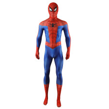 Spider-Man Classic Spider-Man Costume - Blue & Red Bodysuit Mask Spider-Man Cosplay