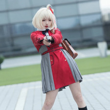 Lycoris Recoil Chisato Nishikigi Wig - Chisato Nishikigi Cosplay Costume Wig