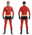 Mr. Incredible Incredibles Men Cosplay Costume